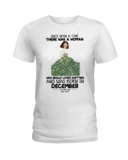 Knitting Once upon a time December Ladies T-Shirt tile