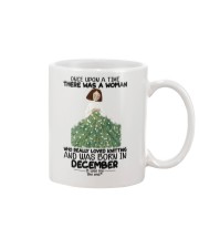 Knitting Once upon a time December Mug tile