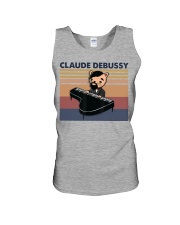 Piano Claude Debussy Unisex Tank tile