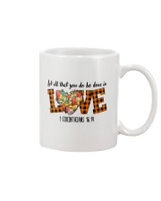Gardening Let all that you do Mug tile