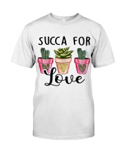 Gardening Succa for love Classic T-Shirt tile