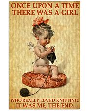 Knitting Once upon a time 24x36 Poster front