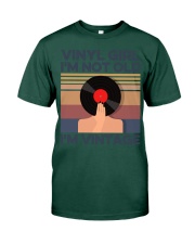 Vinyl Girl I'm not old I'm vintage Premium Fit Mens Tee tile