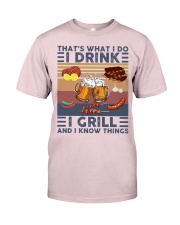 Camping036 Grill Premium Fit Mens Tee tile