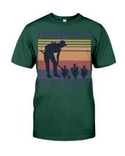 Gardening Look pretty play dirty Premium Fit Mens Tee tile