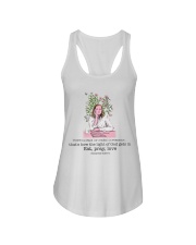 Book I'm not really a book person Ladies Flowy Tank tile