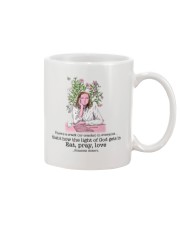 Book I'm not really a book person Mug tile