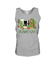 Gardening Plant Cat Unisex Tank tile