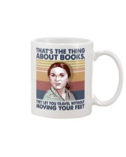 Books Let you travel without moving your feet Mug tile