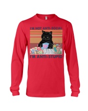 Knitting I'm anti-stupid Long Sleeve Tee tile