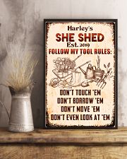 Gardening Follow my tool rules 11x17 Poster lifestyle-poster-3