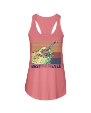 Guitar Best Dad Ladies Flowy Tank tile