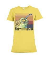 Guitar Best Dad Premium Fit Ladies Tee tile