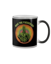 Gardening What The Fucculent Color Changing Mug tile