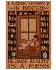 Book I lose myself in books 24x36 Poster front