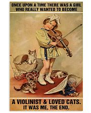 Violin Once upon a time Vertical Poster tile