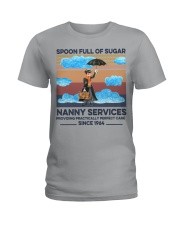 Book Spoon full of sugar Nanny Services Ladies T-Shirt tile