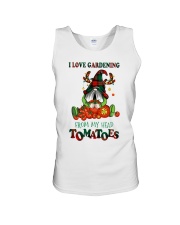 Gardening From my head tomatoes Christmas Unisex Tank tile