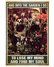 Gardening And into the garden I go Vertical Poster tile