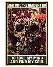 Gardening And into the garden I go 24x36 Poster front