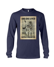 And she lived happily ever after Long Sleeve Tee tile