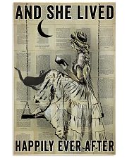 And she lived happily ever after Vertical Poster tile
