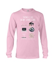 Piano In my spare time Long Sleeve Tee tile