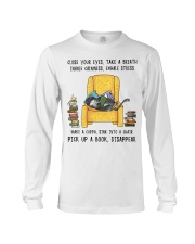 Book Cat Disappear Long Sleeve Tee tile
