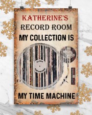 Vinyl Record My collection is my time machine 24x36 Poster aos-poster-portrait-24x36-lifestyle-23