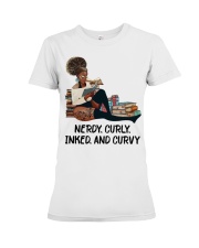 Book Nerdy039 Premium Fit Ladies Tee tile