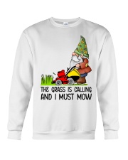 Lawn Mower The grass is calling Crewneck Sweatshirt tile