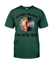So many records So little time Premium Fit Mens Tee tile