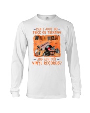 Vinyl Records Go trick or treating Long Sleeve Tee tile