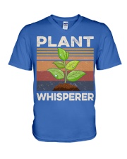 Gardening Plant Whisperer V-Neck T-Shirt tile