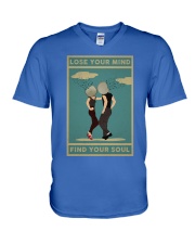 Drum V-Neck T-Shirt tile