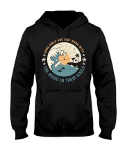 Vinyl Record Some girls are just born Hooded Sweatshirt front