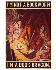 Book I'm not a bookworm 24x36 Poster front