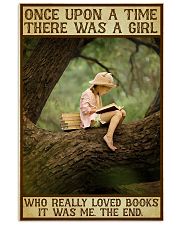 Book Once upon a time there was a girl Vertical Poster tile
