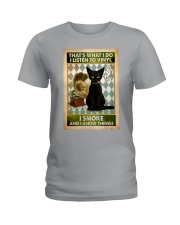 Vinyl That's what I do Ladies T-Shirt tile