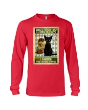 Vinyl That's what I do Long Sleeve Tee tile