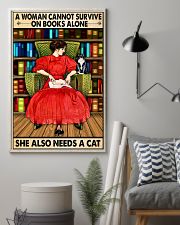 Survive on books 24x36 Poster lifestyle-poster-1