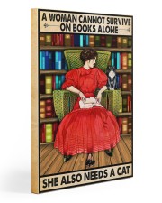 Survive on books Gallery Wrapped Canvas Prints tile