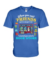 Book Store V-Neck T-Shirt tile