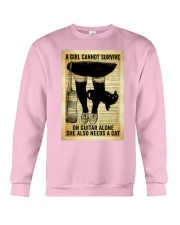 Survive On Guitar Crewneck Sweatshirt tile