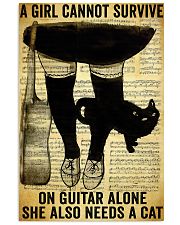 Survive On Guitar 24x36 Poster front