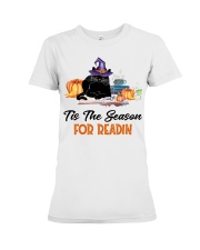Book Tis the season for readin Premium Fit Ladies Tee tile