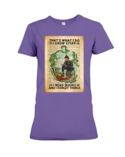 Gardening That's what I do I grow stuff Premium Fit Ladies Tee tile