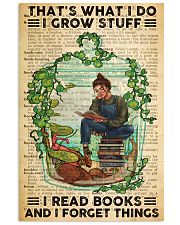 Gardening That's what I do I grow stuff 24x36 Poster front