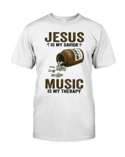 Music Jesus is my savior Premium Fit Mens Tee tile