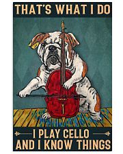 Cello That's what I do 24x36 Poster front